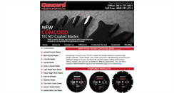 Desktop Screenshot of concorddiamondtools.com